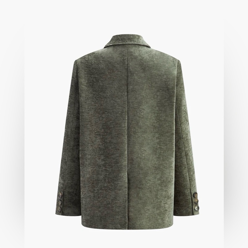 Commense Retro Velvet Blazer - Picture 3 of 8